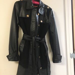 Iman- Black Leather Jacket